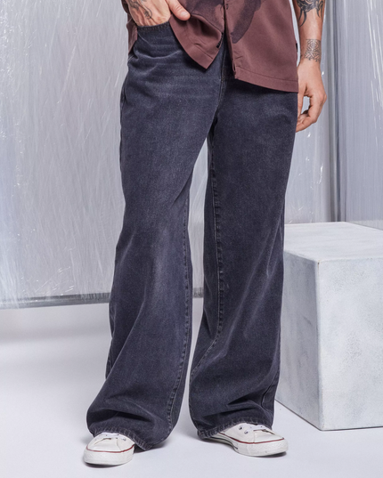 Accesorio FOSTER jeans foster super baggy en color gris oscur