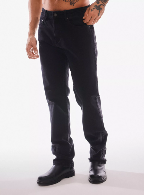 Jeans de hombre Foster Semi Elasticado en color negro