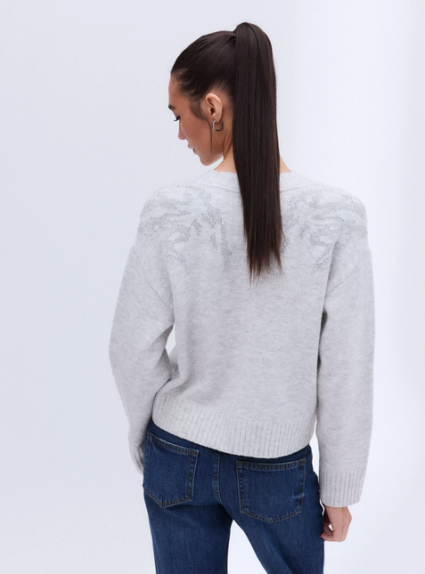 CHALECO FOSTER INTARSIA