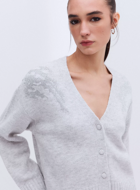 CHALECO FOSTER INTARSIA