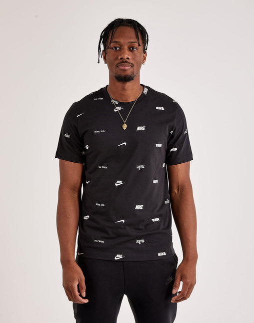 POLERA NIKE NSW TEE CLUB+ AOP - MAWI