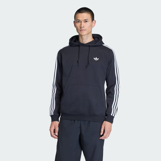 Polerón Adidas Originals 3S Hd en color negro.
