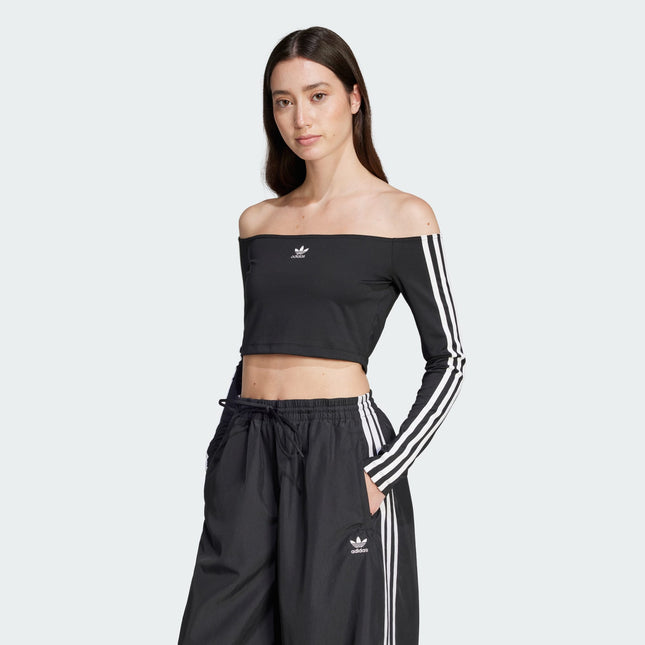 POLERA ADIDAS ORIGINALS OFFSHOULDER LS
