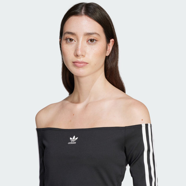 POLERA ADIDAS ORIGINALS OFFSHOULDER LS