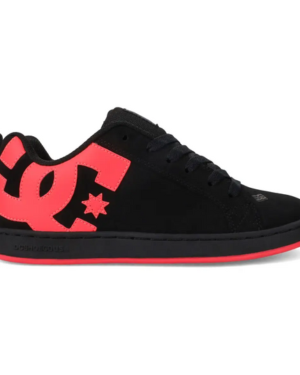 Zapatillas de mujer DC Shoes Court Graffik en color negro y rosado