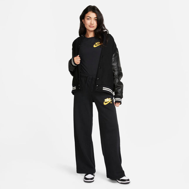 PANTALON DE BUZO NIKE NSW CLUB FLC FT GX WID - BONZER