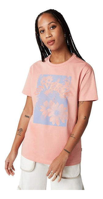 CONVERSE FLOWER PHOTO T-SHIRT