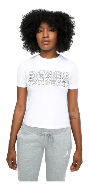 CONVERSE ICON PLAY SLIM TEE T-SHIRT