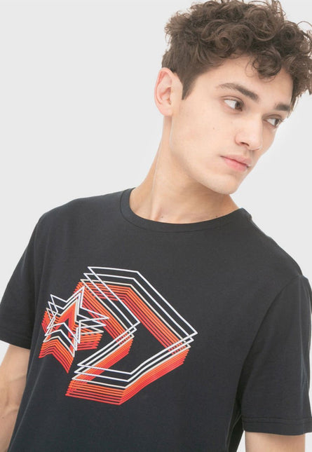 CONVERSE STAR CHEVRON DOUBLE DRIBBLE T-SHIRT