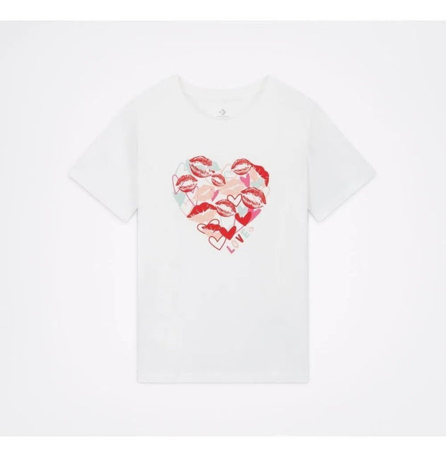CONVERSE VALENTINE'S DAY HEART TEE T-SHIRT