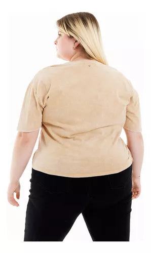 POLERA FOSTER LAVADA CON RECODIGO LATERAL - MAWI