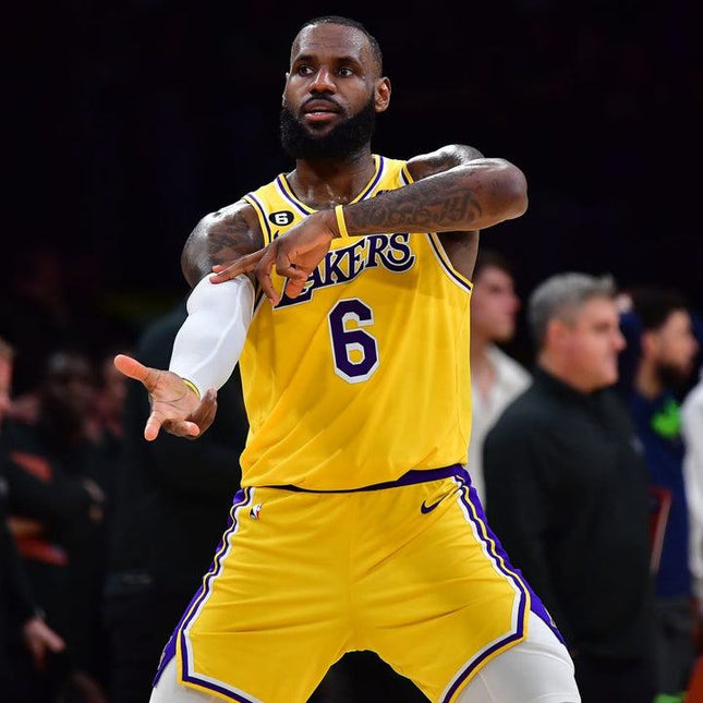POLERA NIKE X LEBRON JAMES LOS ANGELES LAKERS ICON EDITION 22/23 - MAWI