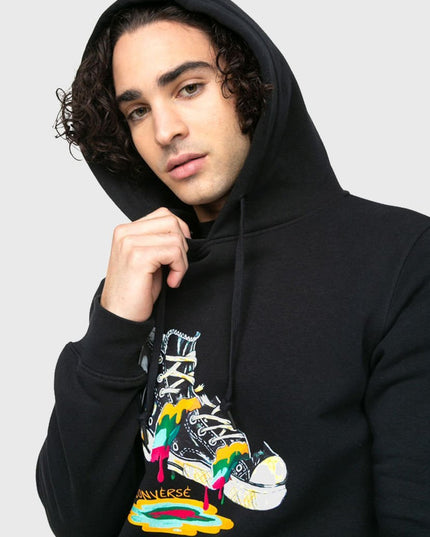 POLERON CONVERSE MELTING CHUCK HOODIE