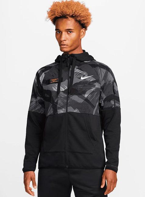 POLERON NIKE DF FLC HD FZ CAMO