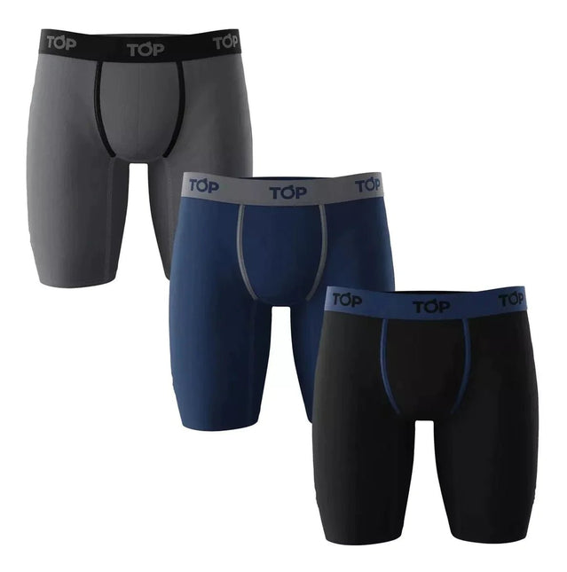 BOXER TOP PACK 3 ALGODON CLASSIC - BONZER
