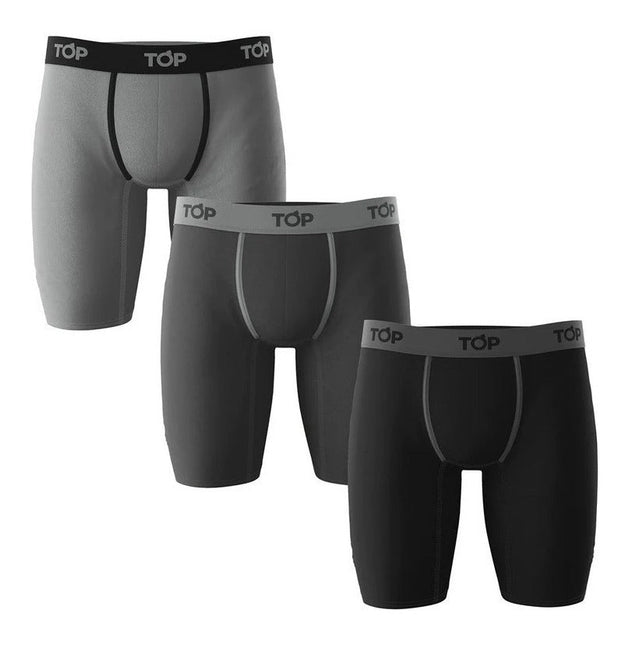 BOXER TOP PACK 3 ALGODON CLASSIC - BONZER