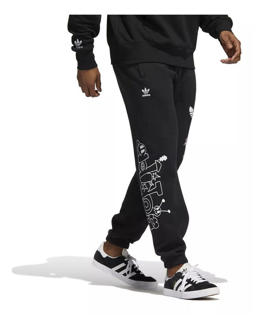 PANTALON DE BUZO ADIDAS ORIGINALS CARTOON GFX SP - BONZER