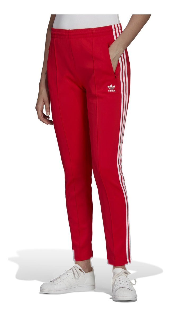 Adidas Rojo Mujer Buzo Completo Adidas Originals Mujer Pantalon