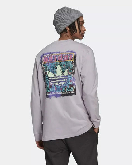 POLERA ADIDAS ORIGINALS LS GRAPHIC TEE - BONZER