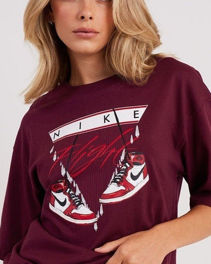 POLERA NIKE JORDAN FLIGHT SHOE GFX OS TEE - BONZER