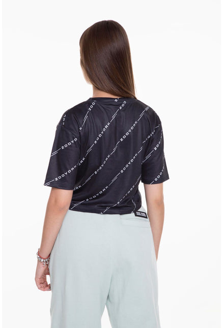 POLERA ZOO YORK M/C CROP QUANT - BONZER