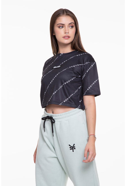 POLERA ZOO YORK M/C CROP QUANT - BONZER