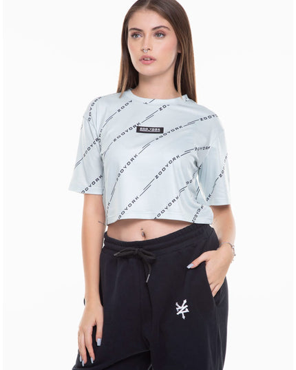 POLERA ZOO YORK M/C CROP QUANT - BONZER
