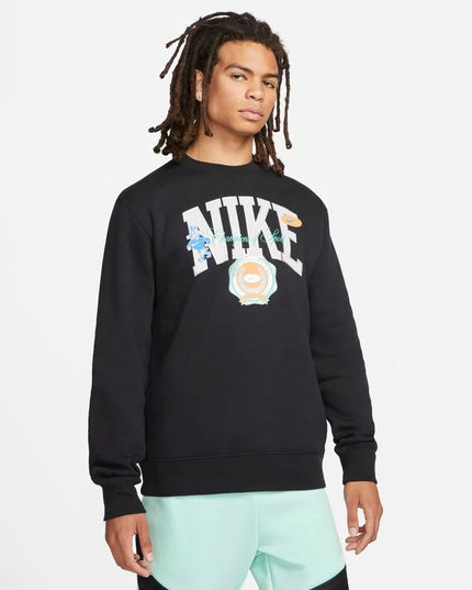 POLERON NIKE NEWSPORTWEAR FLEECE CREW VARSITY - BONZER