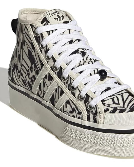 ZAPATILLA ADIDAS ORIGINAL NIZZA PLATFORM MID - BONZER